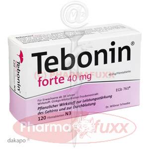 TEBONIN forte 40 mg Filmtabl., 120 Stk