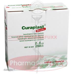 CURAPLAST Inj.Pflaster Sensitiv 2x4 cm, 250 Stk