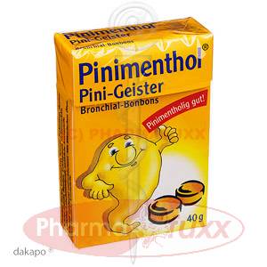 PINIMENTHOL Pini Geister Bonbons, 40 g