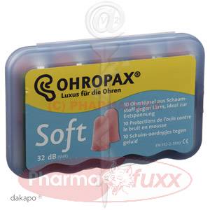 OHROPAX soft Schaumstoff Stoepsel, 10 Stk