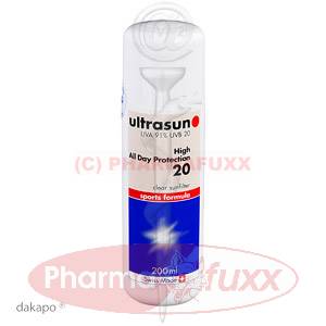 ULTRASUN Protect 20 UVA + B Lotion, 200 ml