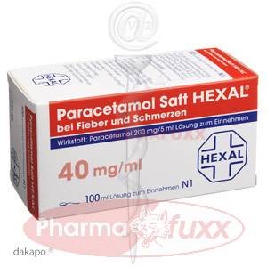 PARACETAMOL Saft HEXAL, 100 ml