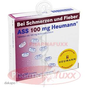 ASS 100 mg Heumann Tabl., 50 Stk
