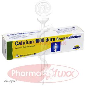 CALCIUM 1000 dura Brausetabletten, 20 Stk