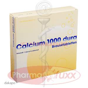 CALCIUM 1000 dura Brausetabletten, 100 Stk