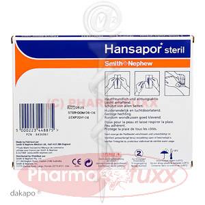 HANSAPOR steriler Wundverband 8x10cm, 5 Stk