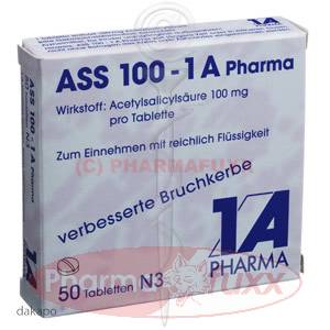 ASS 100 1A Pharma Tabl., 50 Stk