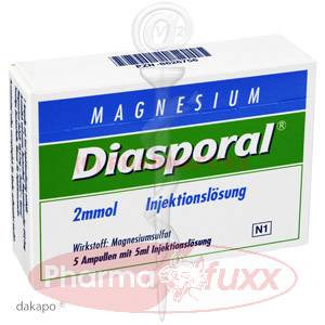 MAGNESIUM DIASPORAL 2 mmol Amp., 25 ml