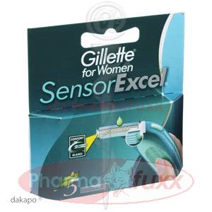GILLETTE for Women Sensor Excel 5er Magazin, 5 Stk