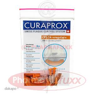 CURAPROX Interd.Buersten regular CPS 14 orange, 6 Stk