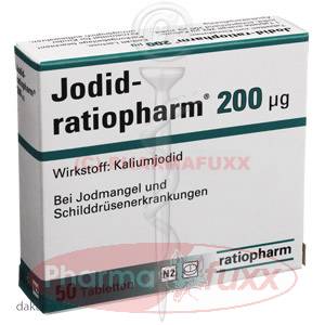 JODID ratiopharm 200 ?g Tabl., 50 Stk
