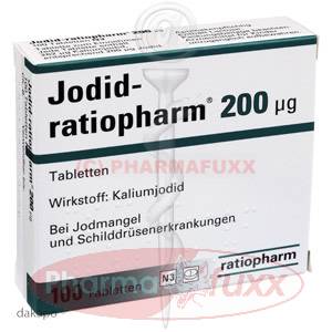 JODID ratiopharm 200 ?g Tabl., 100 Stk