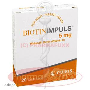 BIOTIN IMPULS 5 mg Tabl., 20 Stk