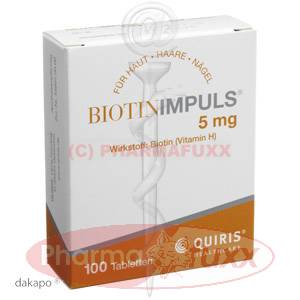 BIOTIN IMPULS 5 mg Tabl., 100 Stk